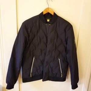 Eddie Bauer 100 year anniversary men's bomber jacket. Size Large. Black.